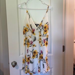 Express floral mini dress